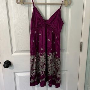 Express silk dress